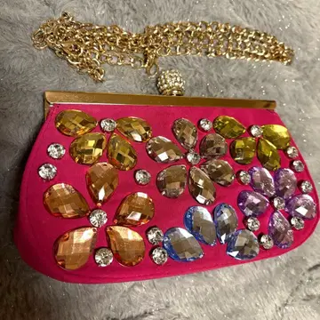 Lily Brown 비쥬 파티 백 핑크