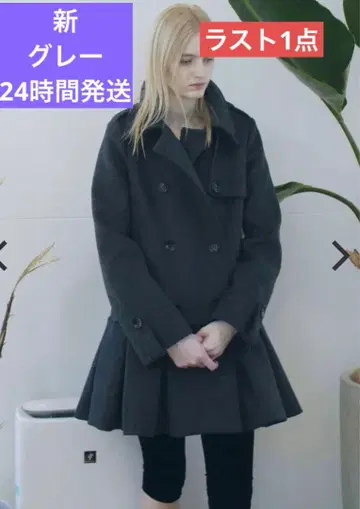 Bibiy. VICTORIA COAT 네이비