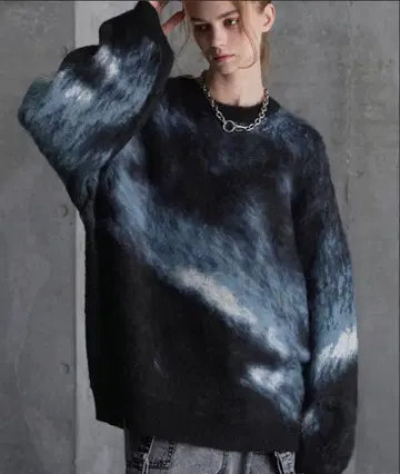 SERACE 그라데이션 니트 스웨터