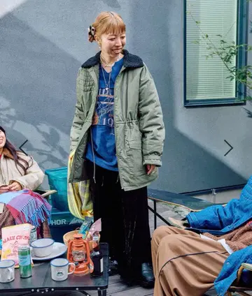 니코앤드 aimi 벨로아 펀치 M 사이즈