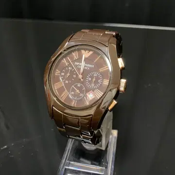 엠포리오 아르마니 AR1446 세라미카 쿼츠 브라운