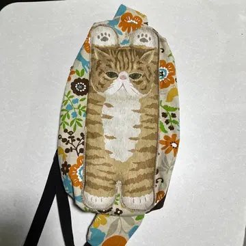 핸드메이드 얼룩 고양이 원숄더백