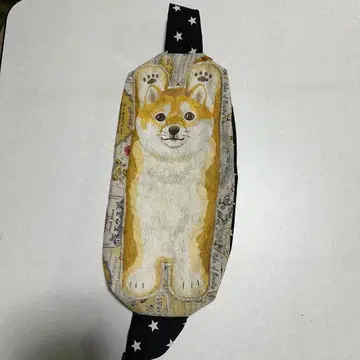 핸드메이드 시바견 원 숄더백