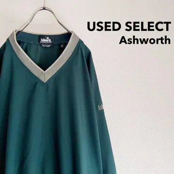 구제 의류 'ASHWORTH' V넥 풀오버 / 피스테 얇은 소재