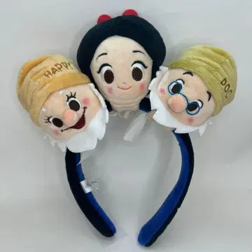 홍콩 디즈니 백설공주와 7난쟁이 머리띠