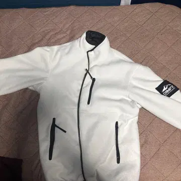 CAMP 7 플리스 리버서블 자켓 화이트