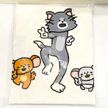 톰과 제리 해피 복권 B상 콜라보레이션 T셔츠 미개봉 새상품