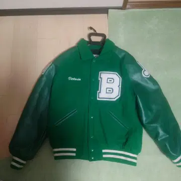 바시티 자켓 (그린)