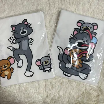 톰과 제리 해피 복권 T셔츠 2점 세트