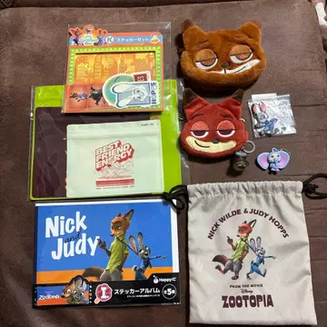 주토피아 닉 굿즈