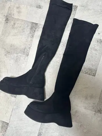 EMODA 니하이 부츠 통굽