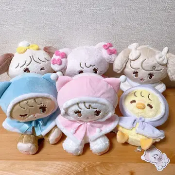 Lil ala mode 꾸미기 판초 봉제 인형 전 6종 mikko