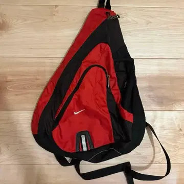 00s Y2K NIKE 나이키 원 숄더백 빨간색 슬링백