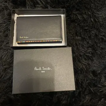 Paul Smith 가죽 명함지갑 블랙