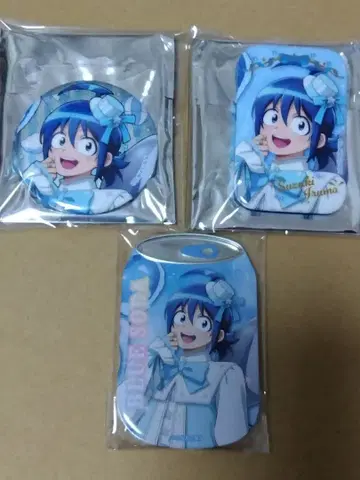 마계의 제왕! 마계의 왕자 마루마쿤 캔 배지 3종 세트 새상품 미사용