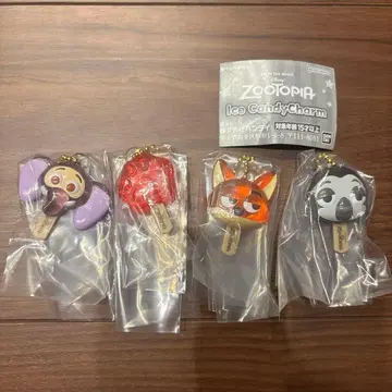 Zootopia 아이스 캔디 참 4종 세트