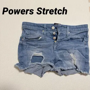 Powers Stretch [ 0 ] 데님 숏팬츠 25waist