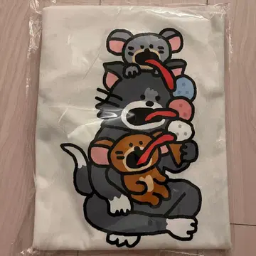 톰과 제리 해피 복권 B상 콜라보 티셔츠