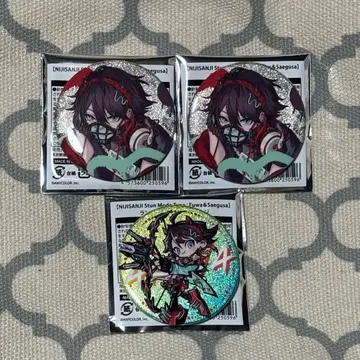 니지산지 Stun Mode Type 미에구사 아키나 캔 배지