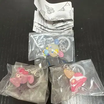 느긋한 메지루시 액세서리 우사하나 마롱크림 봉봉리본