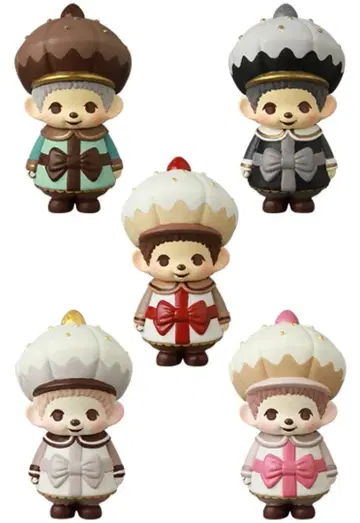 VAG 45 몽치치 x 히나타 카호리 5종 컴프 가챠 소프트 비닐