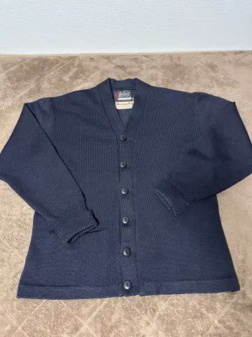 60s 70s USA제 레터드 가디건