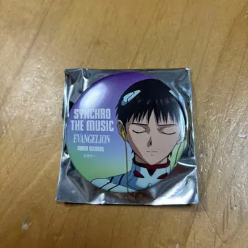 에반게리온 신지 캔뱃지 타워 레코드