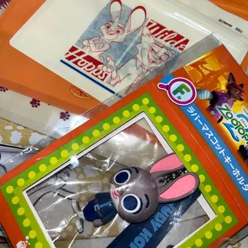 주디 주토피아2 복권 F상 러버 마스코트 키링 덤 포함