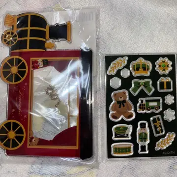 후쿠야 캐릭터 복권 호두까기 인형 B상 아크릴 프레임 부품 레드