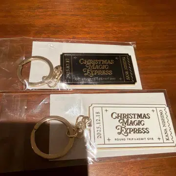 [회장 한정판] 니시노 카나 Christmas Magic 티켓 키링