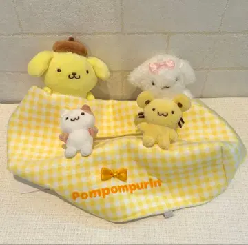 산리오 폼폼푸딩 티슈 BOX 케이스 커버