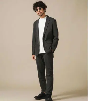 나노 유니버스 캐주얼 수트 셋업