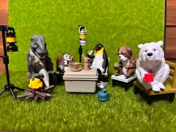 동물 캠핑 04, 06 피규어 세트