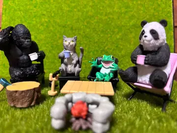 동물 캠핑05 피규어 세트