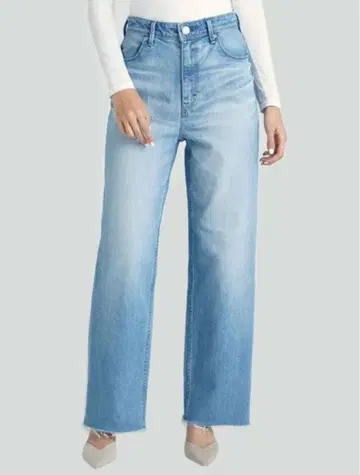 새상품급 YANUK 야누크 LILITH 컷오프 데님 57131071