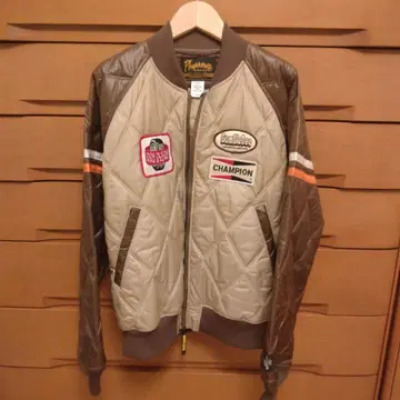 페로우즈 범블비 퀼팅 와펜 레이싱 자켓