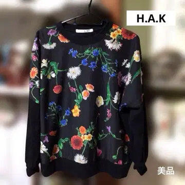 모듬 프린트 소프트 천축 돌먼 티셔츠