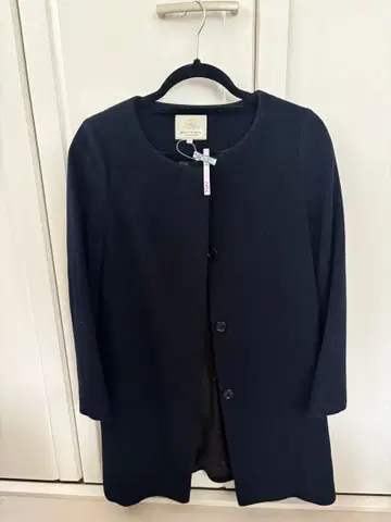 BEAUTY&YOUTH 네이비 노카라 자켓 S