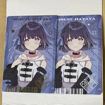 학원 아이돌 마스터 AVIOT 아트 카드 하타야 미스즈