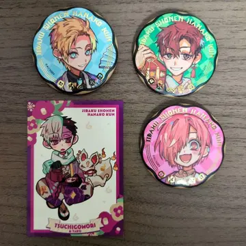 지박소년 하나코 군 10주년 뮤지엄 주얼리 캔뱃지 & 카드 세트