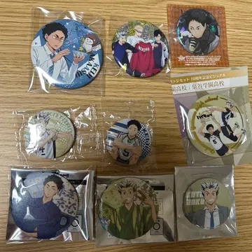 하이큐 후쿠로다니 묶음 판매 캔뱃지