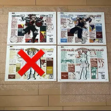 나의 히어로 아카데미아 문구 카페 콜라보 특전 런천 매트 3종