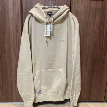 Schott XL 베이지 후드티 택 포함 새상품