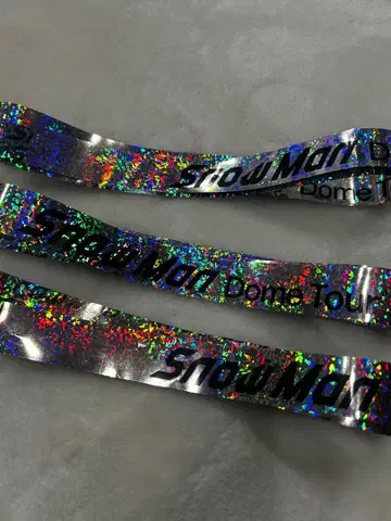 Snow Man 도쿄돔 라이브 은색 테이프 3개