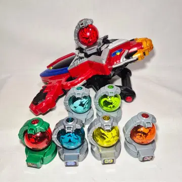 DX 세이저 블래스터 큐타마 포함 우주전대 큐렌쟈