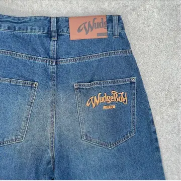 WudgeBoy 블루 데님 팬츠