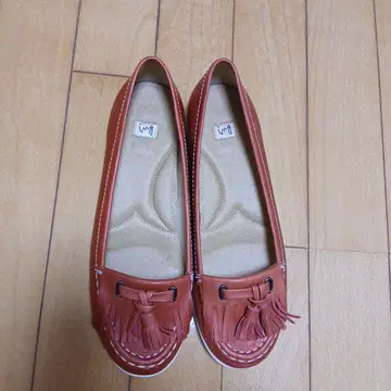 ING 빨간색 로퍼 23cm