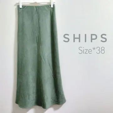 즉시 구매 대환영 컬러 페이크 스웨이드 스커트 손세탁 가능 세미 머메이드