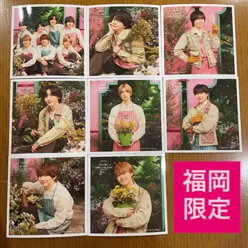 [후쿠오카 한정판] 패밀리 클럽 스토어 나니와단시 정사각형 사진 후쿠오카