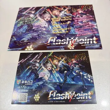 ReGLOSS 1st Live Flashpoint 입장자 한정 카드 세트